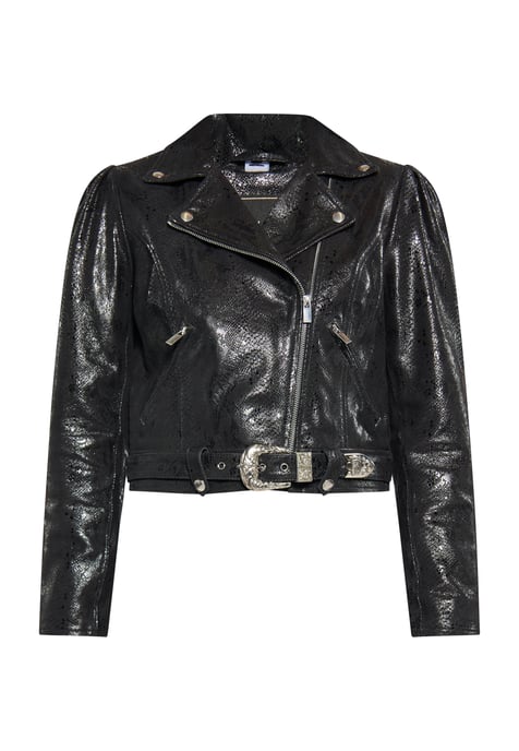 Faina Jacke Damen Schlange Schwarz - Image 1