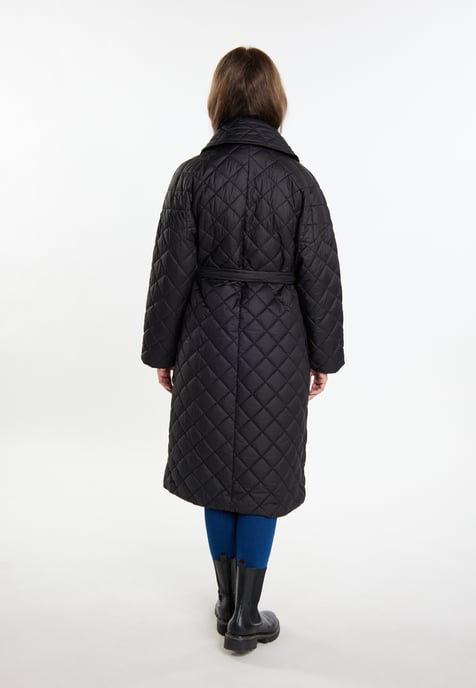 usha Steppmantel Damen schwarz - Image 3