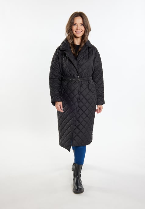 usha Steppmantel Damen schwarz - Image 4