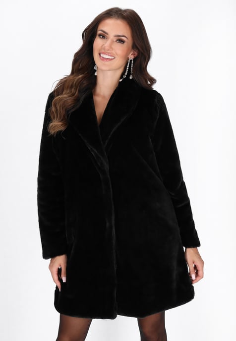 Faina Mantel Frauen Schwarz - Image 3