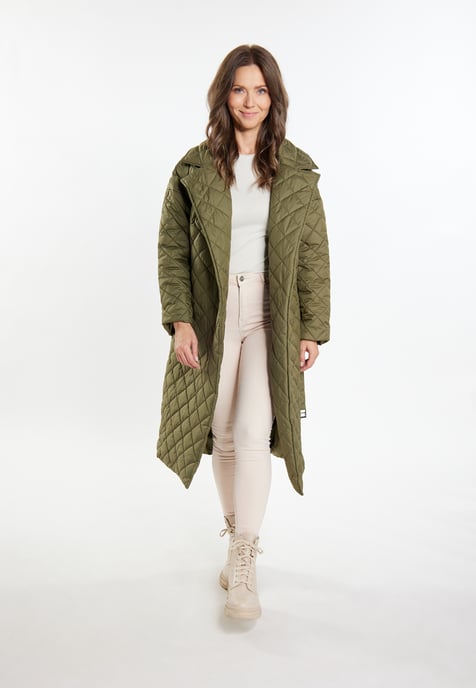 usha Steppmantel Damen oliv - Image 2