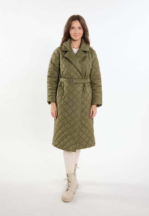 usha Steppmantel Damen oliv - Image 4