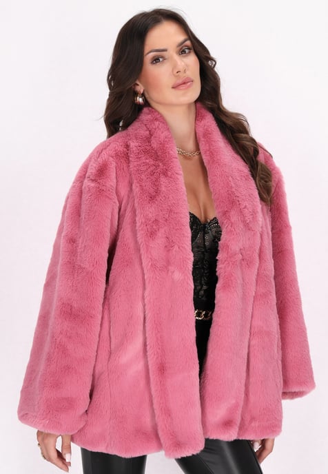 Faina Jacke Damen dunkelrosa - Image 3