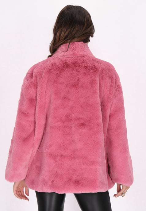 Faina Jacke Damen dunkelrosa - Image 4