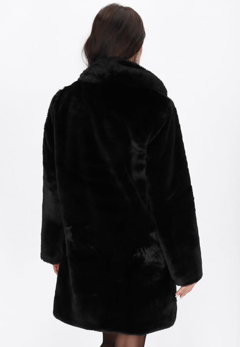 Faina Mantel Frauen Schwarz - Image 4