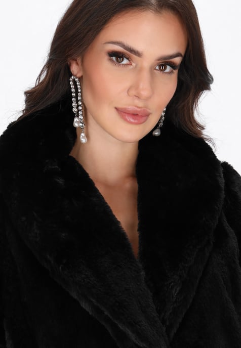 Faina Mantel Frauen Schwarz - Image 5