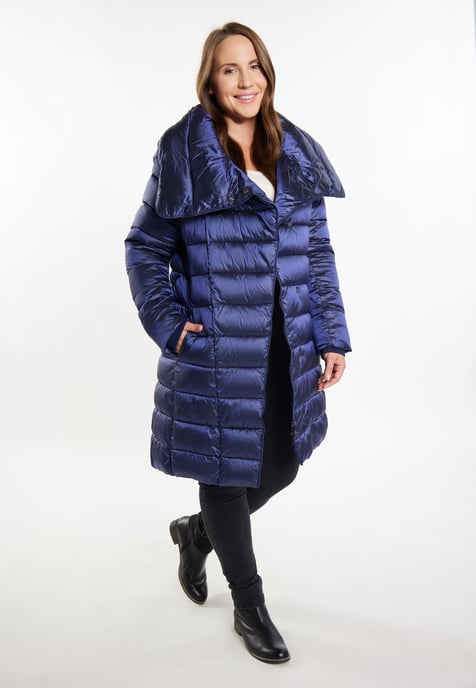 usha Steppmantel Damen Marine - Image 2