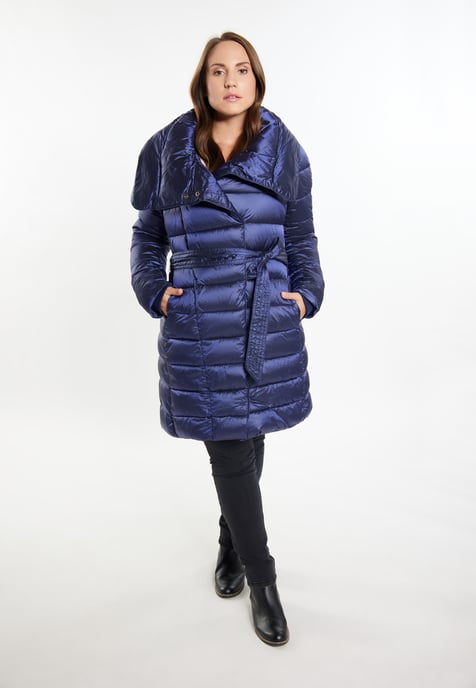 usha Steppmantel Damen Marine - Image 4