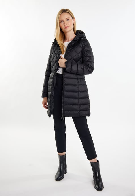 usha Steppmantel Damen schwarz - Image 2