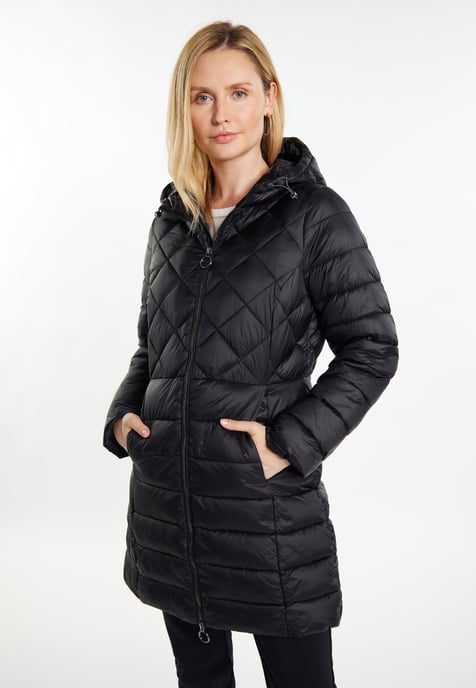 usha Steppmantel Damen schwarz - Image 3