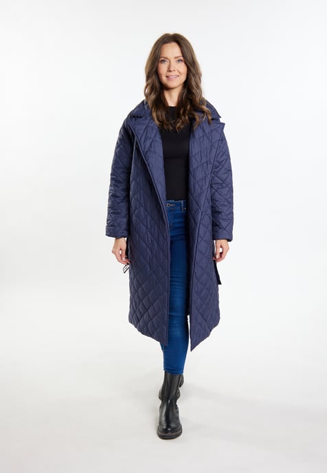 usha Steppmantel Damen Marine - Image 2