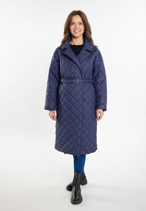 usha Steppmantel Damen Marine - Image 4