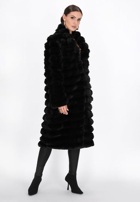 Faina Mantel Frauen Schwarz - Image 3