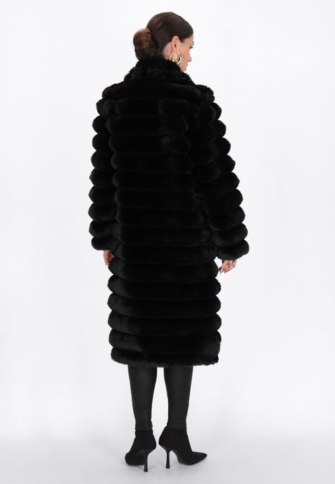 Faina Mantel Frauen Schwarz - Image 4