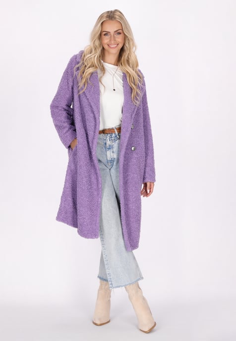 IZIA Mantel Damen Lavendel - Image 2