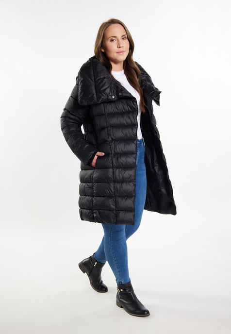 usha Steppmantel Damen schwarz - Image 2