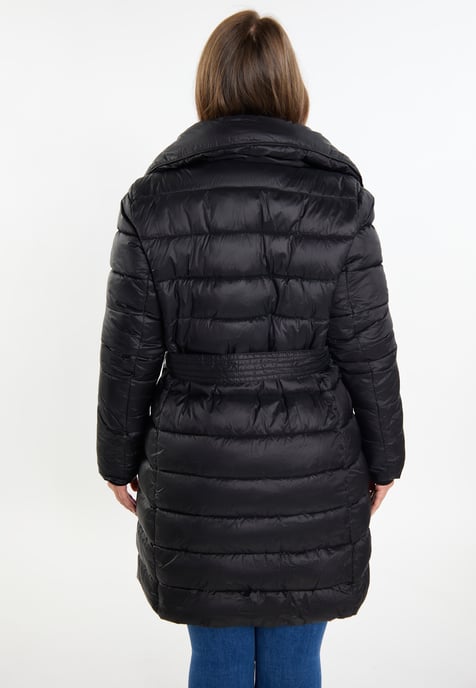 usha Steppmantel Damen schwarz - Image 4