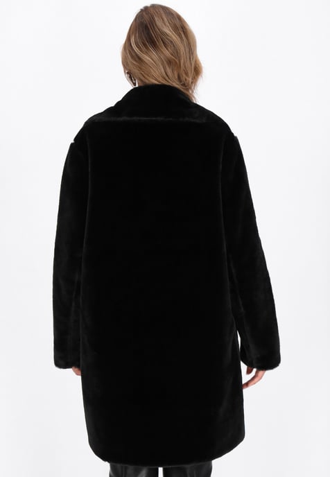 Faina Mantel Frauen Schwarz - Image 4