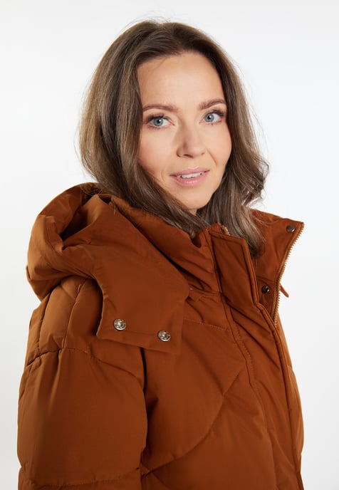 usha Steppmantel Damen Kamel - Image 5
