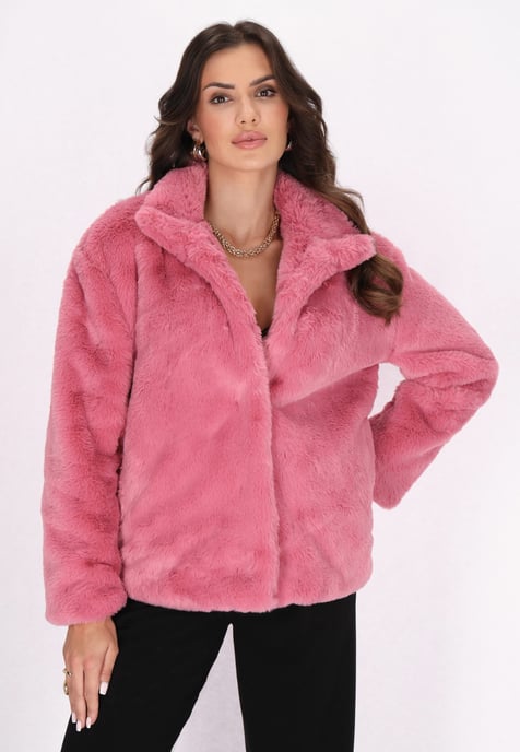 Faina Jacke Damen dunkelrosa - Image 3