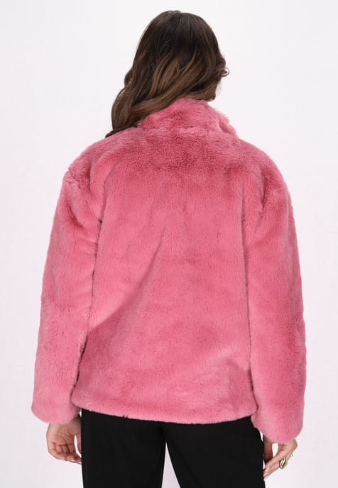 Faina Jacke Damen dunkelrosa - Image 4
