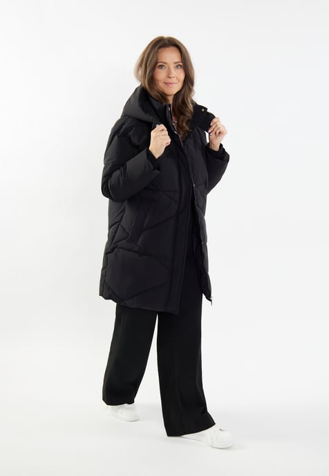 usha Steppmantel Damen schwarz - Image 2
