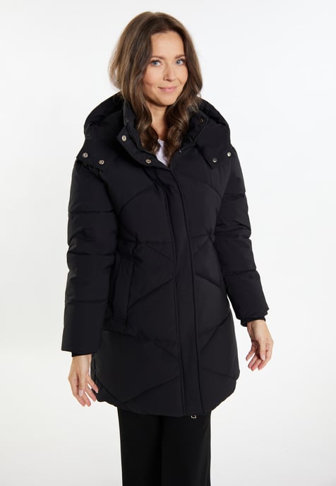 usha Steppmantel Damen schwarz - Image 3