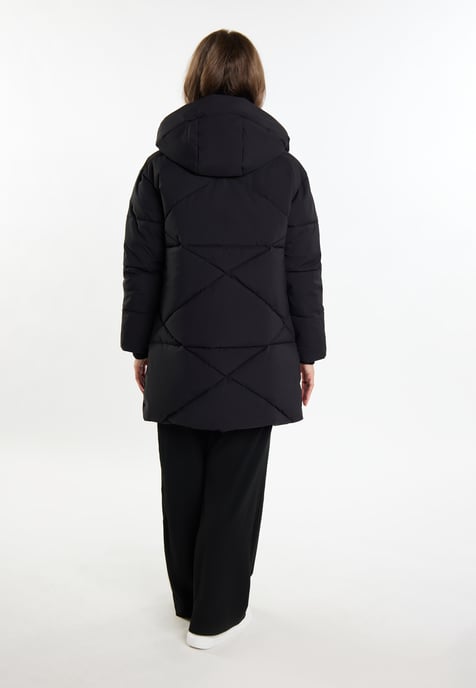 usha Steppmantel Damen schwarz - Image 4
