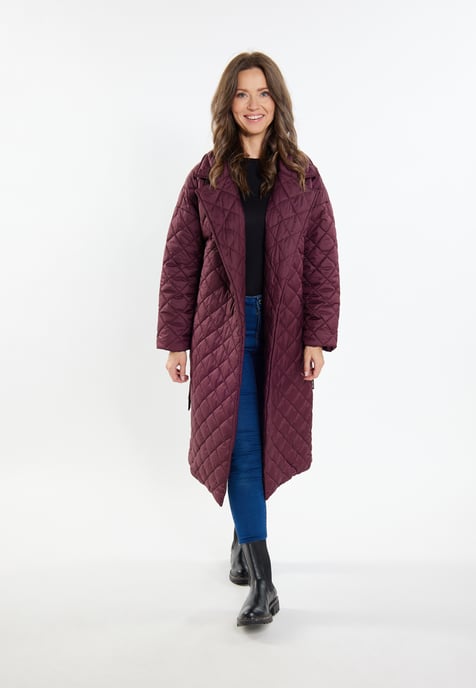 usha Steppmantel Damen weinrot - Image 2