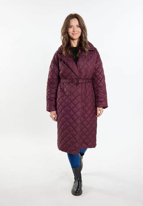 usha Steppmantel Damen weinrot - Image 4