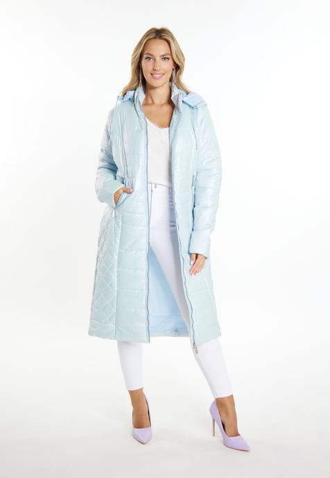 Faina Leichter Steppmantel Damen hellblau - Image 2