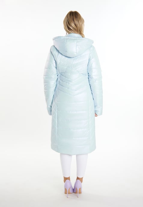 Faina Leichter Steppmantel Damen hellblau - Image 4