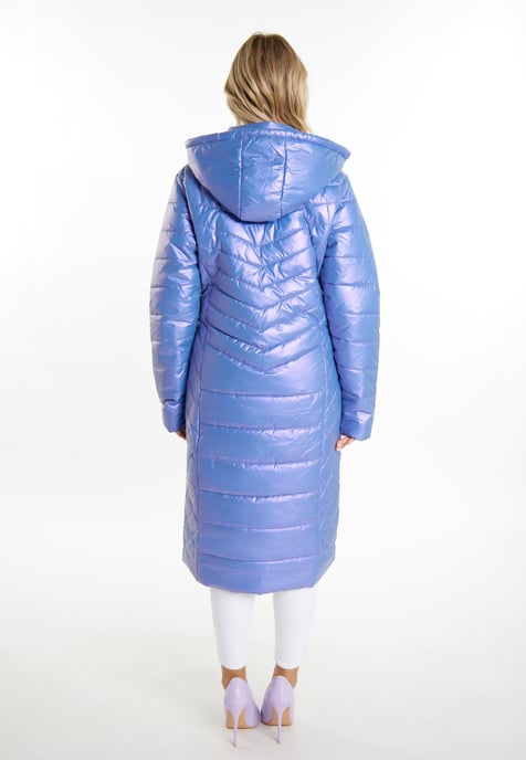 Faina Leichter Steppmantel Damen violett - Image 4