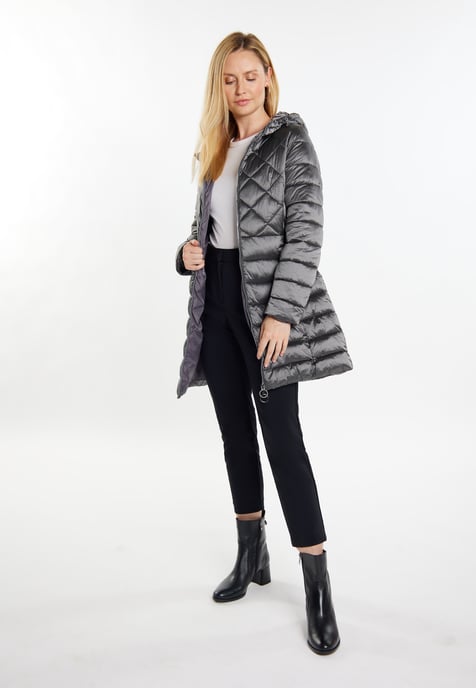 usha Steppmantel Damen grau - Image 2