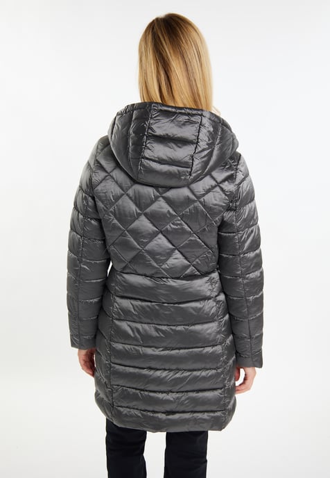 usha Steppmantel Damen grau - Image 4