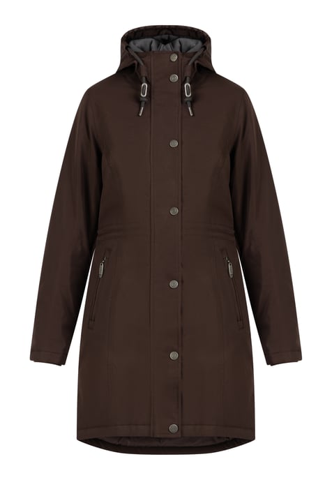 usha Winterparka Damen dunkelbraun - Image 1