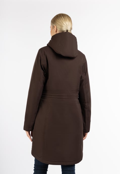 usha Winterparka Damen dunkelbraun - Image 4