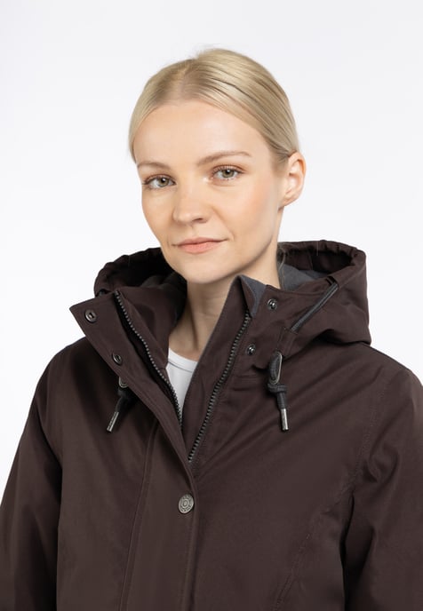 usha Winterparka Damen dunkelbraun - Image 5
