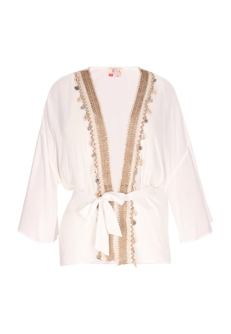 IZIA Kimono Damen weiss - Image 1