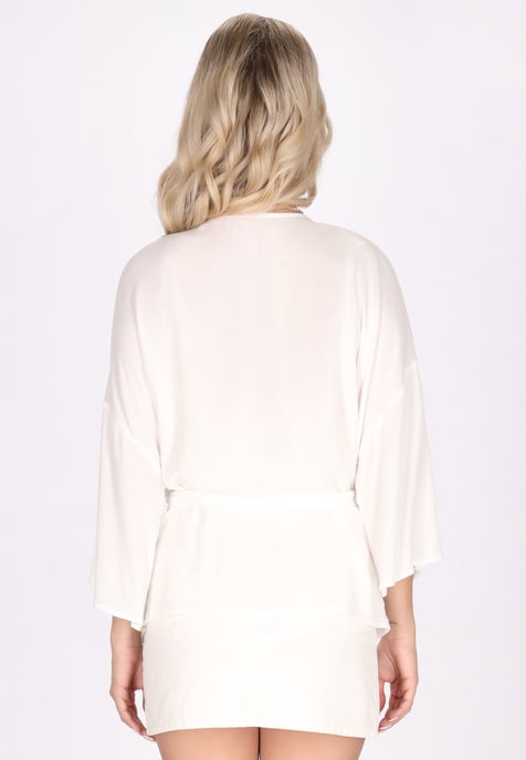 IZIA Kimono Damen weiss - Image 4