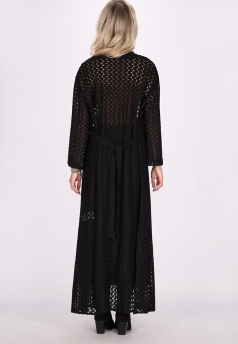 IZIA Kimono Damen schwarz - Image 4