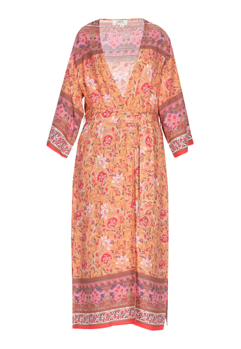 usha Kimono Frauen orange mehrfarbig - Image 1