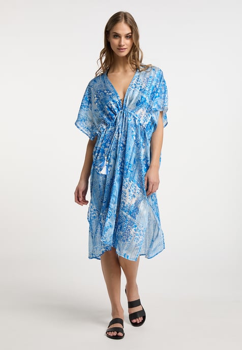IZIA Kimono Damen blau weiss - Image 2