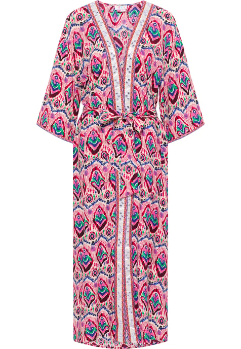 IZIA Kimono Damen Rosa Mehrfarbig - Image 1