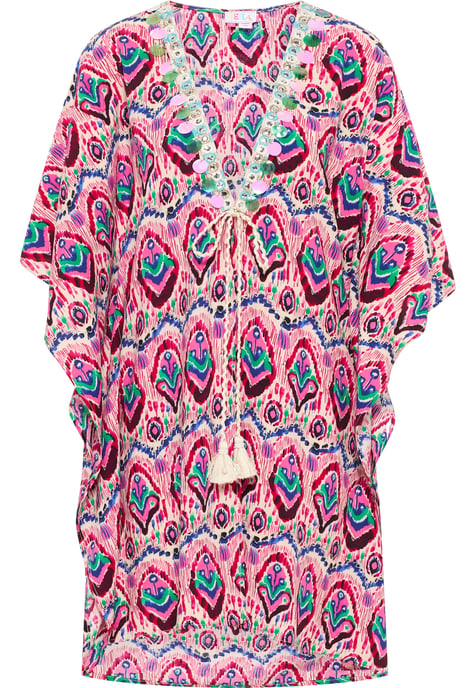 IZIA Kimono Damen Rosa Mehrfarbig - Image 1