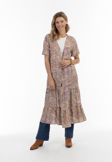 usha Kimono Damen mehrfarbige Flieger - Image 2