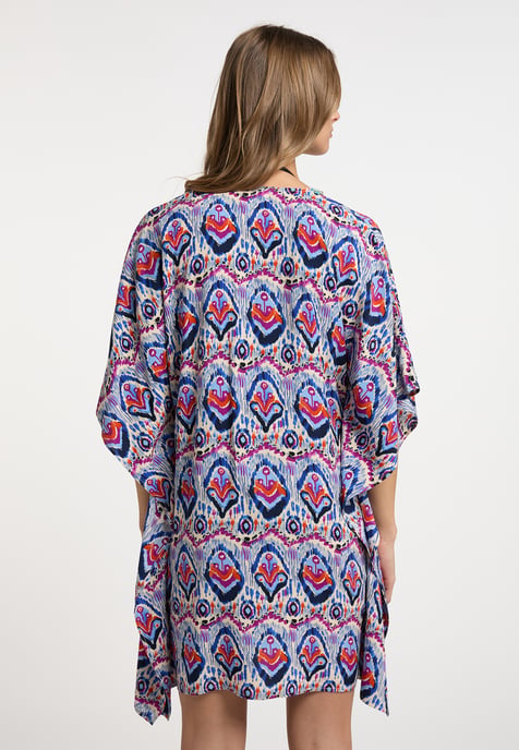 IZIA Kimono Damen Blau Mehrfarbig - Image 4