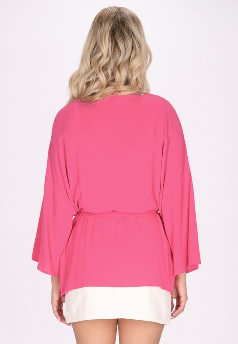 IZIA Kimono Damen Rosa - Image 4