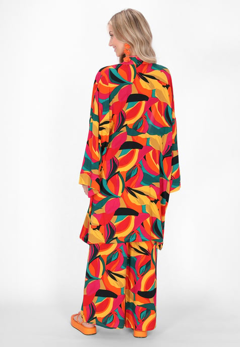 IZIA Kimono Frauen gelb mehrfarbig - Image 4