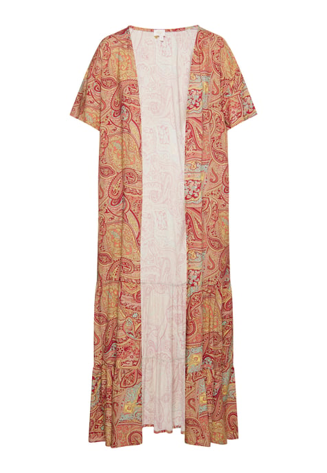 usha Kimono Damen Bordeaux Mehrfarbig - Image 1